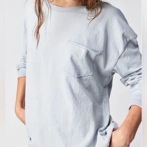 We The Free Fade Into You Tee long sleeve shirt. NWOT. Color: Twilling Perry.